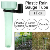 1pcs Rain Gauge Polystyrene Portable Rain Gauge MeasurementTool Garden Water Ground Outdoor Rain Meter Collect Rainwater Meter