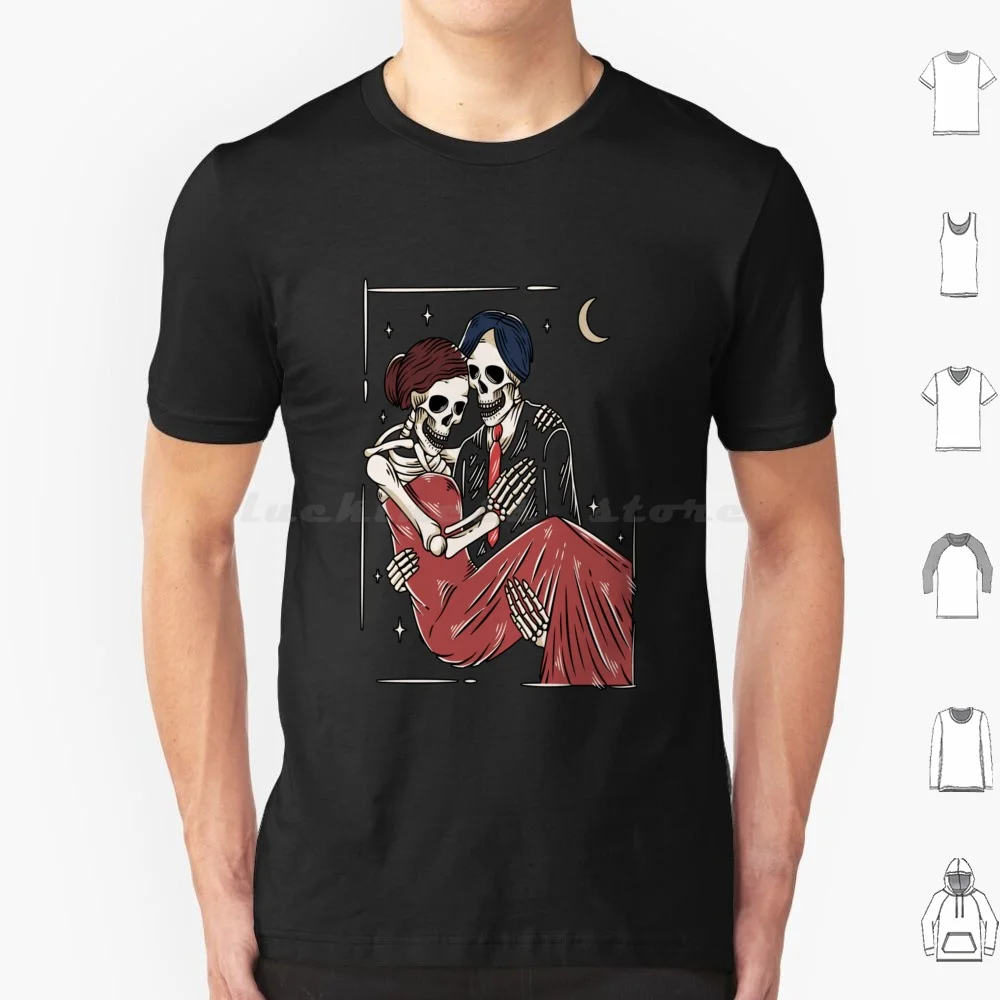 The Romantic Skeleton T Shirt Cotton Men Women DIY Print Netflix Top Boy Usa Series London Top Uk Dark Netflix Boy Tv Show