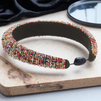 

Хрустальная повязка на голову: высококачественный, привлекательный аксессуар для волос для женщин, для вечеринок, элегантный модный декор для головы