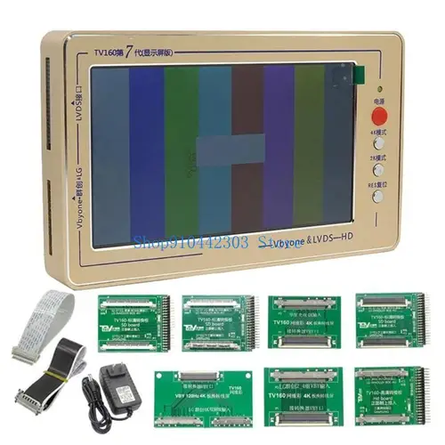 Probador avanzado placas base convertidores TV160 para diagnóstico preciso placas base LCD con diseño durabilidad TV160LVDS