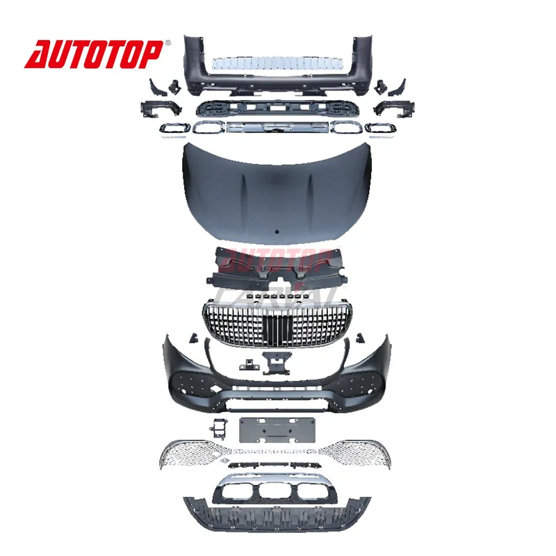 

Suitable for 16-25 Mercedes-Benz Vito V260 to GLS surround car front and rear bars surround modified accessories manufacturer