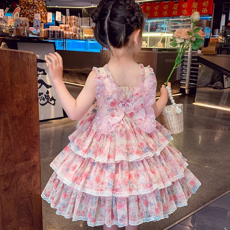 Letnia sukienka dla dziewczynk – Summer Clothing For Kids Girls recenzja i cena