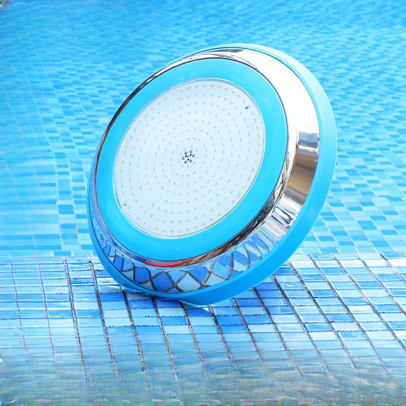 Underwater light LED color-changing light Waterproof 12V stainless steel wall-mounted swimming pool equipment