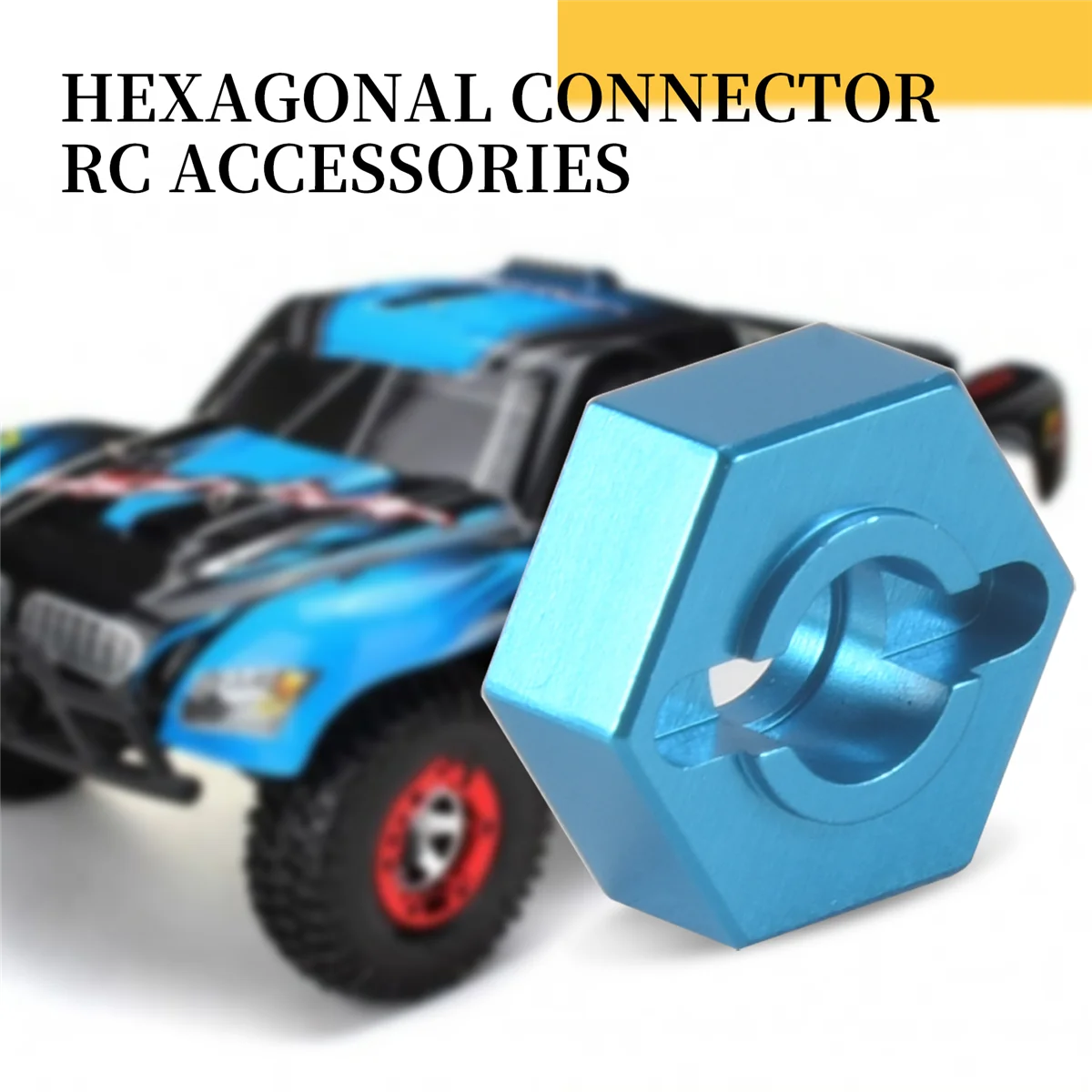 BFYL-1Set/4 Buah Set Segi Enam Logam untuk Wltoys 12428 12423 1/12 Kecepatan Rc Mobil Feiyue Fy-01/02/03/04/05 Suku Cadang Peningkatan