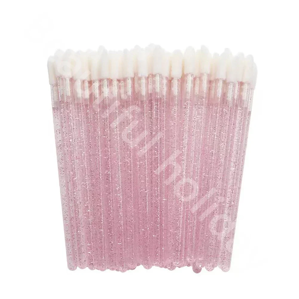 200/300/500Pcs Disposable TestersWands Applicators for Makeup Lip Brushes Makeup Beauty Tool Lip Lint Free Applicators Lipstick