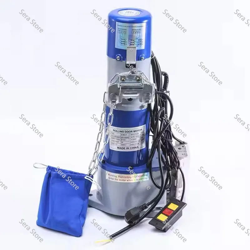 Low Noise AC1000kg Manual Button Roll Up Garage Door Motor Chain Machine Motor Roller Shutter Motor Parts