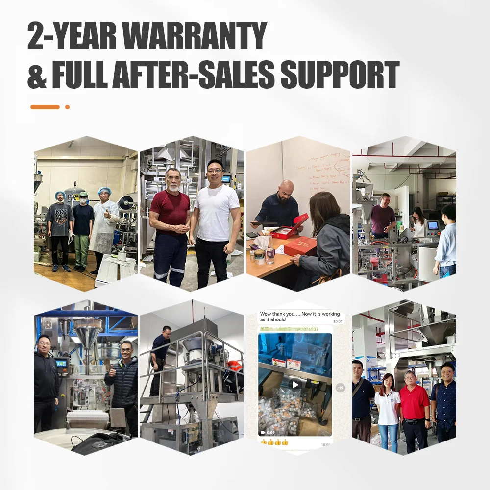 トップY小型ナッツ包装機 幅300mm シングルステーション多機能真空プレメイドドイパック袋包装機