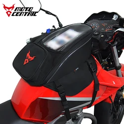 Motorcycle Navigation Tank Bag Large Capacity For Honda Yamaha Motorbike Universal Strong Magnetic Bag Motorbike Bag Touchscreen