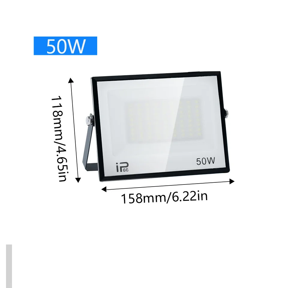 NONE LED Flutlicht Außenbeleuchtung 220V 110V Flutlicht Wasserdicht IP66 Reflektor Projektor LED Exterieur Fokus Scheinwerfer 5