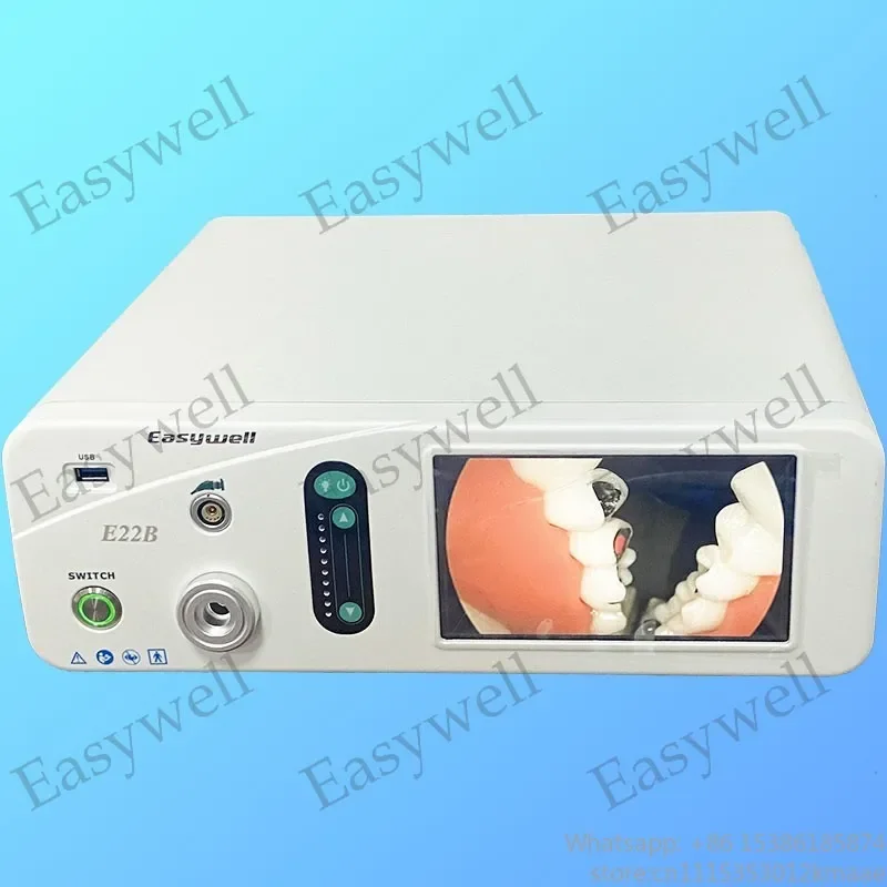 Endoscope Camera System with E22b Light Source and 7-Inch Display