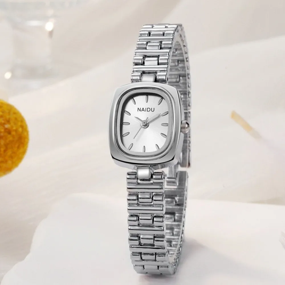 18K Gold PVD Ladies' Watch Wristwatch Bracelet Elegant Japan Movement Watch Polished Square Quartz Watch Special Occasion