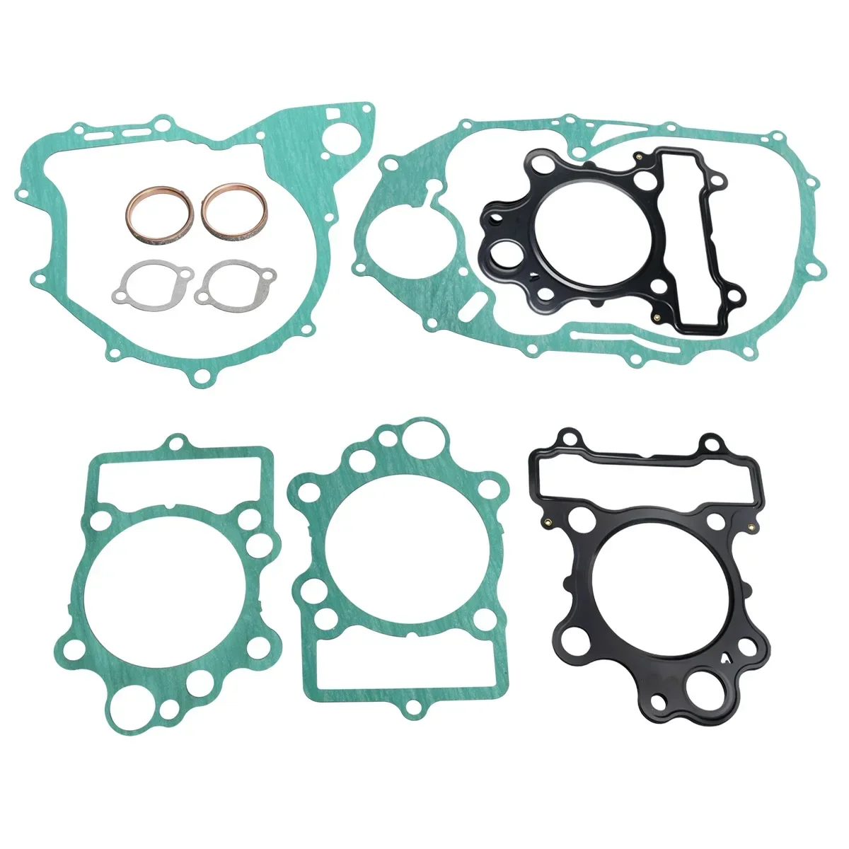 LOPOR Motorcycle Engine Cylinder Head Base Clutch Cover Crankcase Gasket Kits For YAMAHA XVS650 V Star 1997-2018