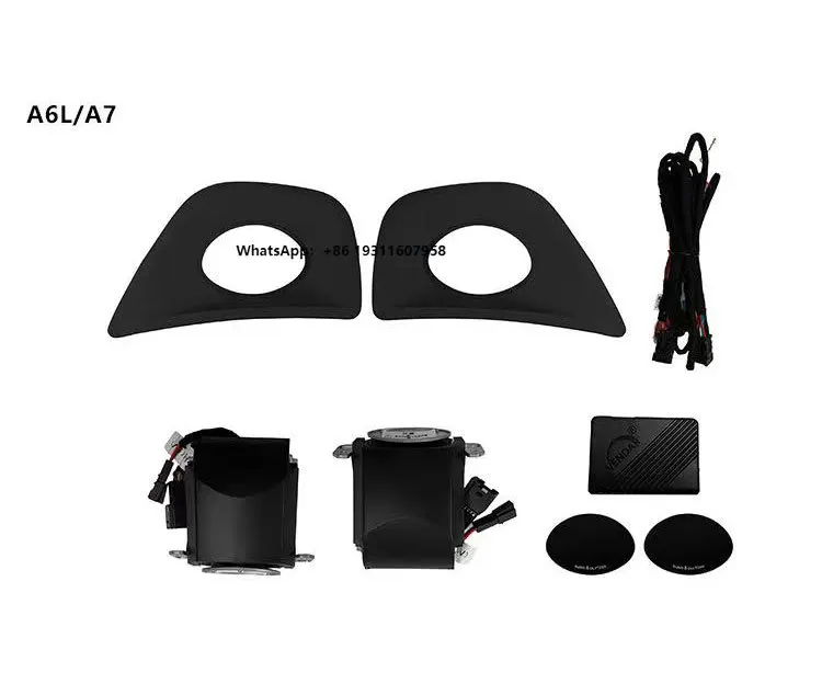 

Led Car Interior Ambient Lighting Tweeter Speaker Decoration for A6L A7 2012-2018 C7 Lift Horn Light