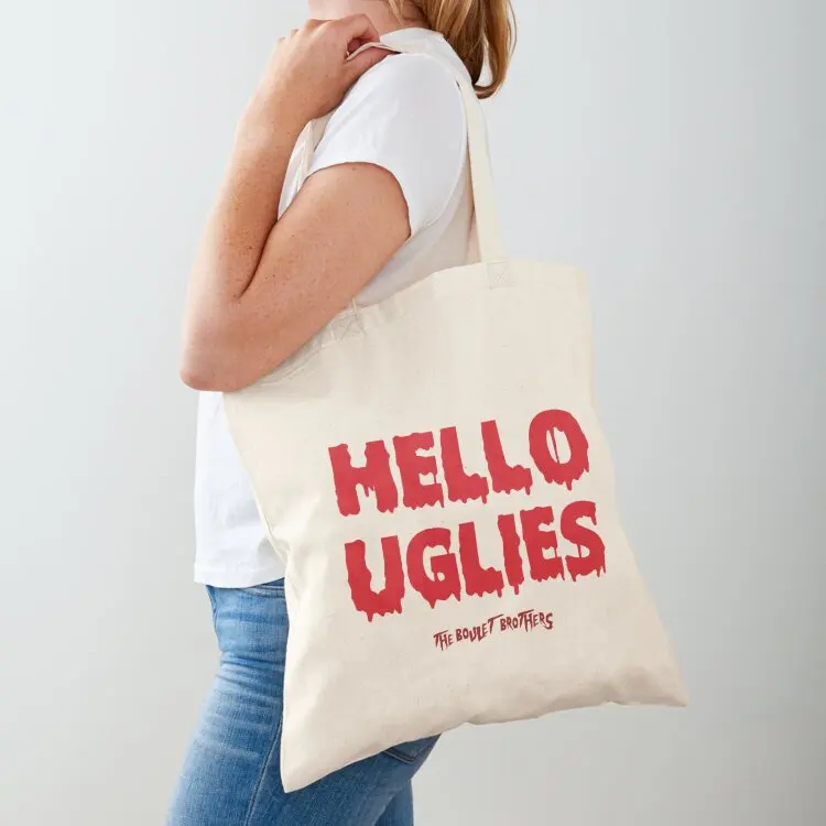 حقيبة يد The Boulet Brothers' Dragula Hello uglies حقيبة تسوق نسائية حقائب يد للمتسوقين حقيبة يد للرجال