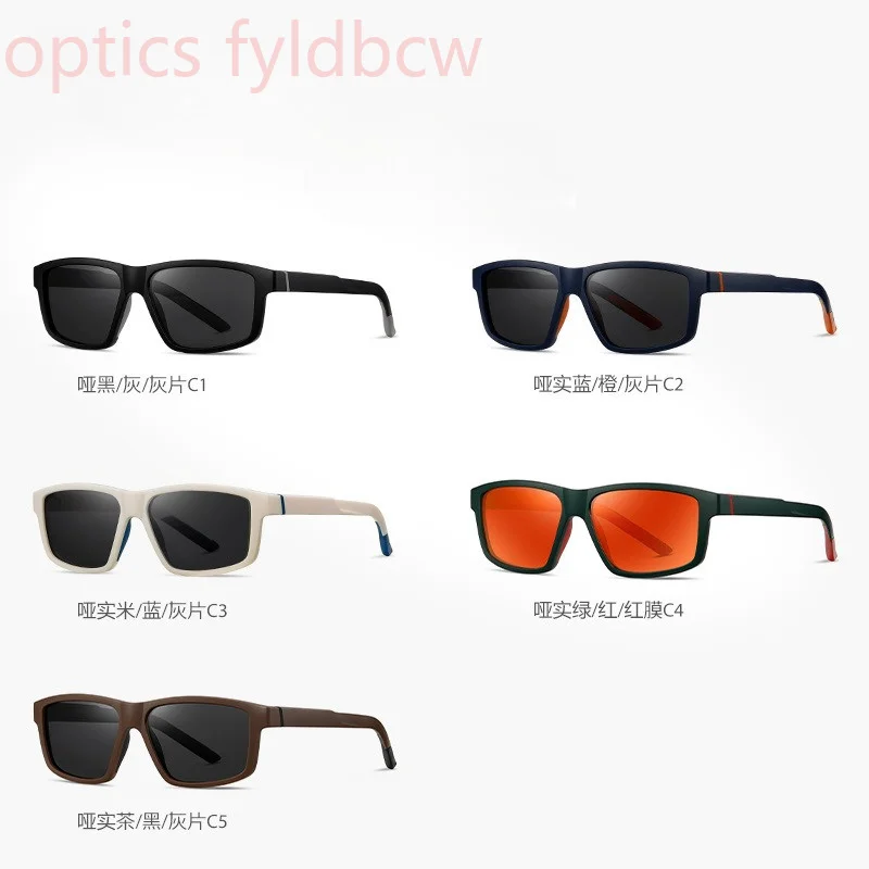 Sunglasses Unisex UV400 Polarized Prescription Custom Myopia Hyperopia Anti Glare Outdoor Driving Square Lightweight Practical