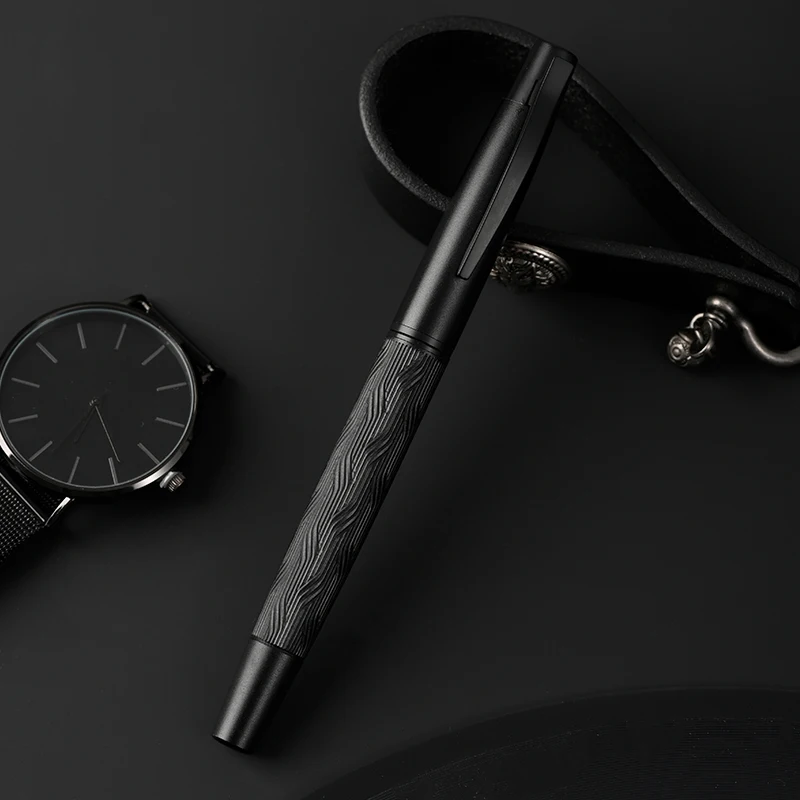 

Элегантная перьевая ручка BALAOYE Long Knife Stack Tip, красные цвета, перьевая ручка B 1.0 2.5, чернильные ручки, канцелярские товары, идеальный вариант для офиса