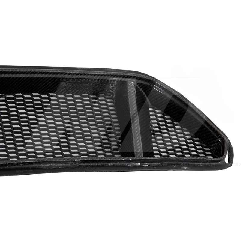 Carbon Fiber Front Grille 2PCS Fit For Mustang 2015-2016