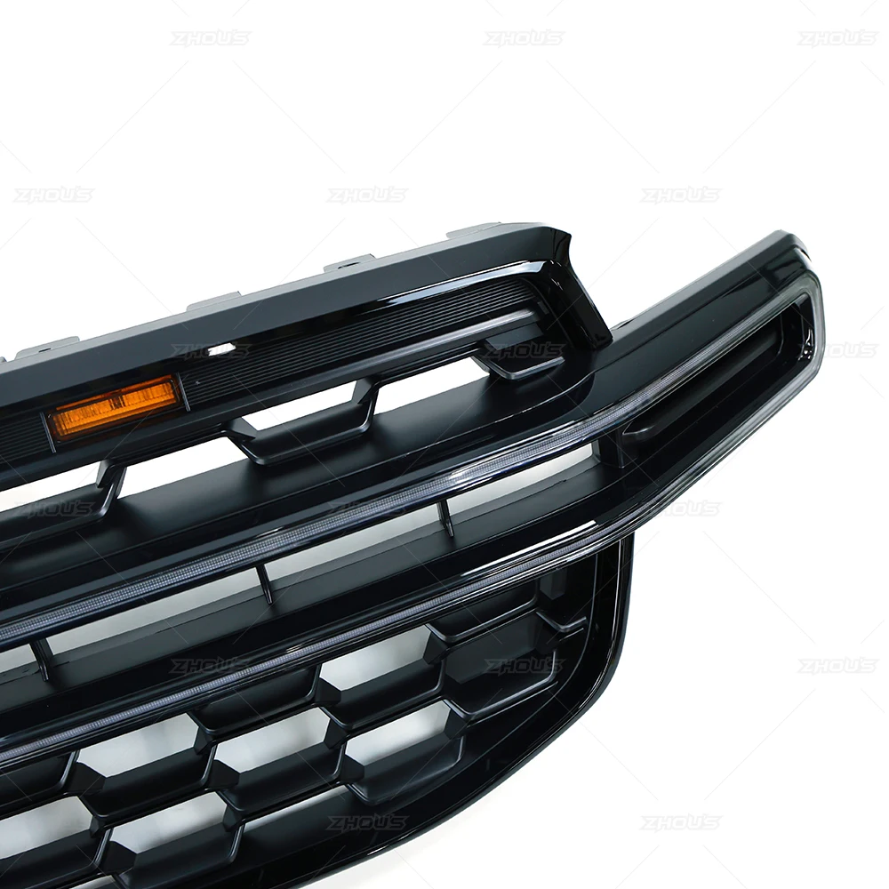 Zhous Design Accessori di ricambio per veicoli 4X4 Parti esterne Griglia anteriore a LED per Ford Ranger T9 2023 2024 2025