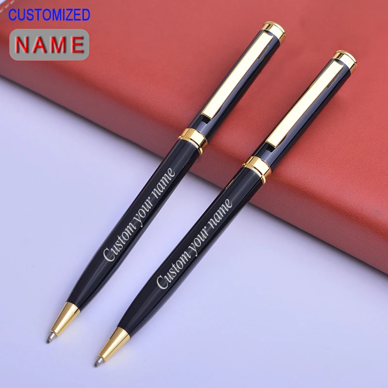 Custom Ballpoint Pen Writing Lettering Markers School Supplies Stationery Luxury Store Office Accessories Pretty Korean