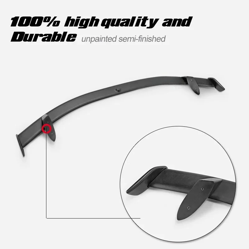 

SAAR Compatible with Toyota 86 Subaru BRZ Same Style Modification Parts Carbon Fiber Small Spoiler RS Style Spoiler Fixed Wing