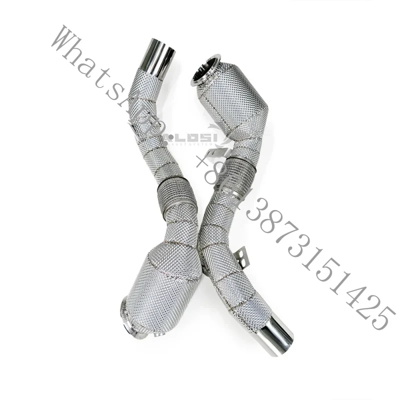

Sport Exhaust Downspout M550/M550i G30/N63 4.4T 2017-2022 304SS Racing Performance Exhaust Pipe Power Upgrade