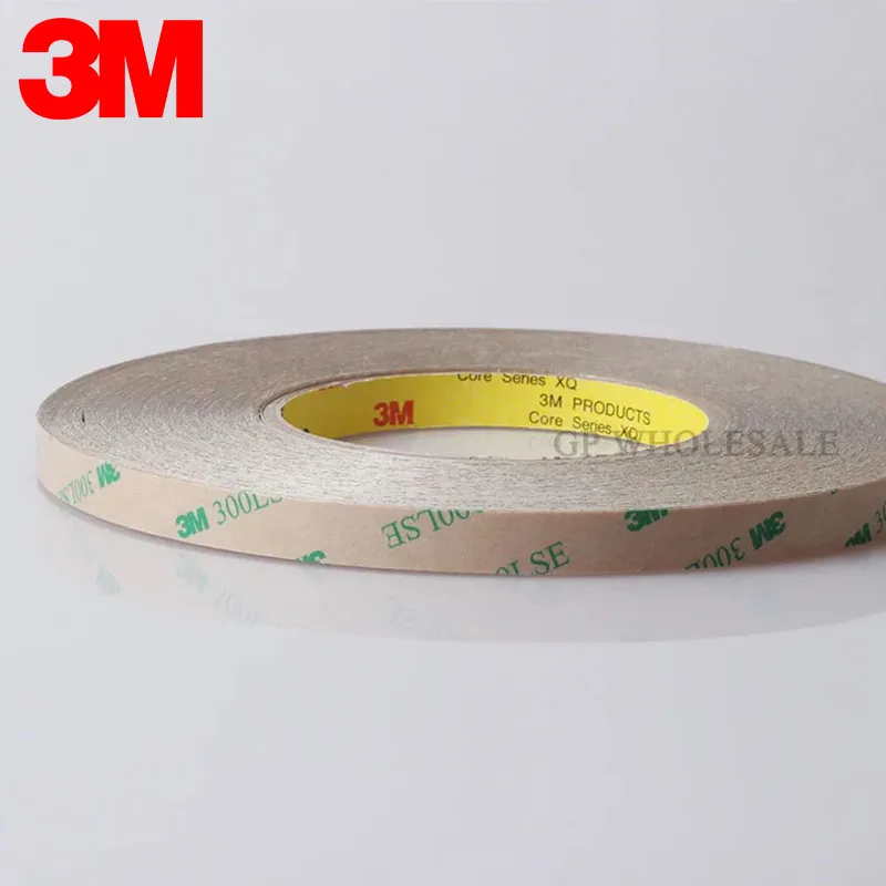 Promotion! 1mm/2mm/5mm/3mm/10mm Choose, 3M 300LSE Super Strong Double Sided Adhesive Heavy Duty Tape for LCD Lens Digitizer 55M