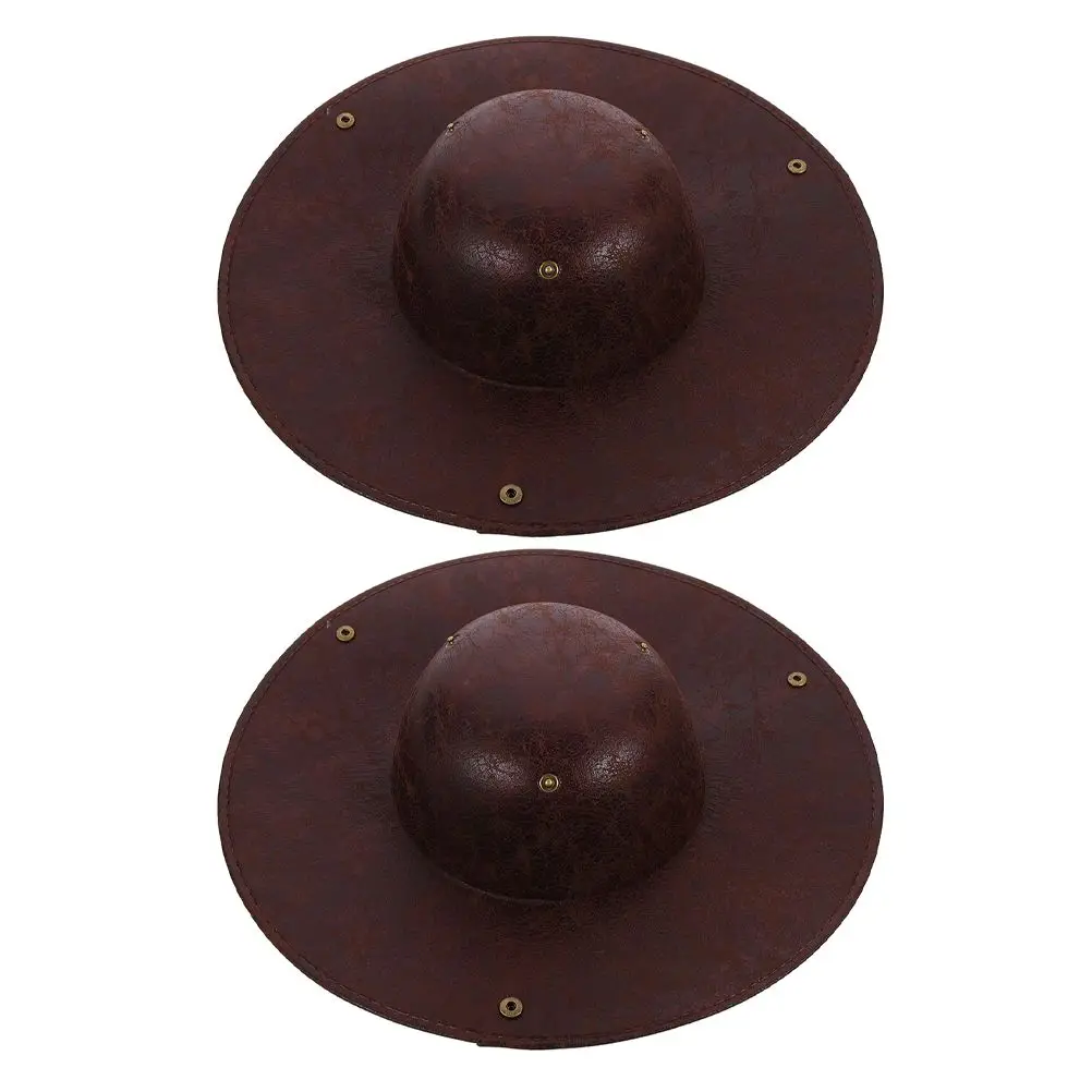

2 Pcs Hats Comfortable Pirate Hats For Kids Pirate Halloween Party Triangle Hat for Adults Kids Birthday Accessories