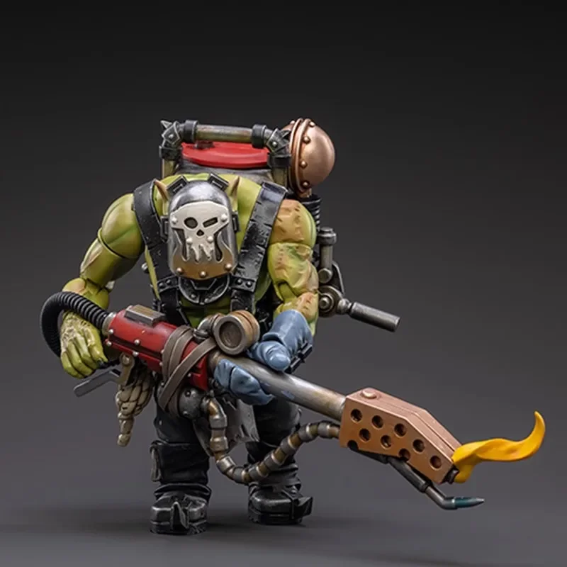 [EM ESTOQUE] JOYTOY Action Figure 1/18 40K Ork Kommandos Anime Figura Modelo Coleção Decoração de mesa Brinquedos para crianças presentes primavera