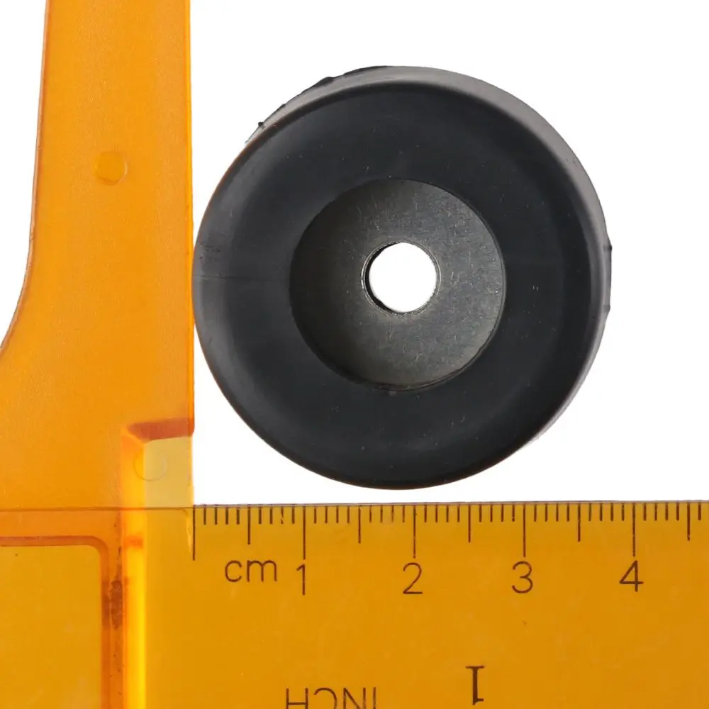 4PCS Isolator Rubber Foot Pad Black Bumper Vibration Pads for Compressors Generators Pressure Washers