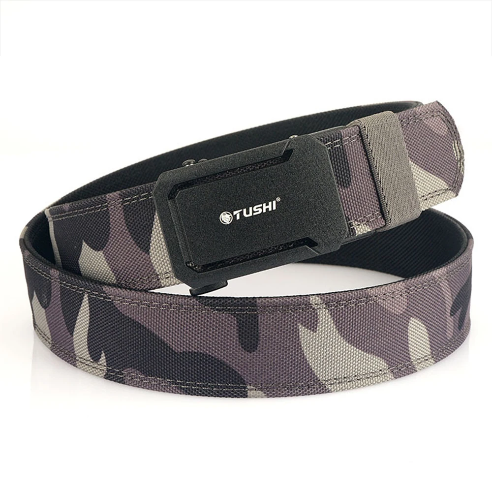TUSHI Armee Taktische Gürtel Quick Release Military Airsoft Training Molle Gürtel Outdoor Schießen Wandern Jagd Sport Gürtel – Detail 21