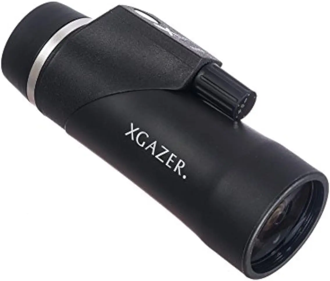 Optics 8x42 Compass & Rangefinder Monocular Telescope |Waterproof & Compact with Retractable Eyepiece|Night & Day Zoom Scope Gea