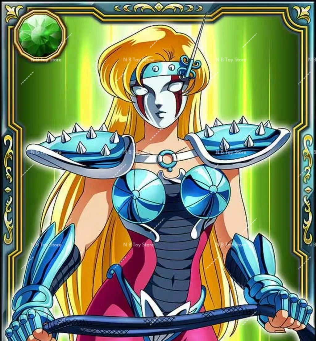 Medio punto GT Saint Seiya Myth Cloth Ex Camaleón Junio Figura de acción Caballeros del zodiaco plateado