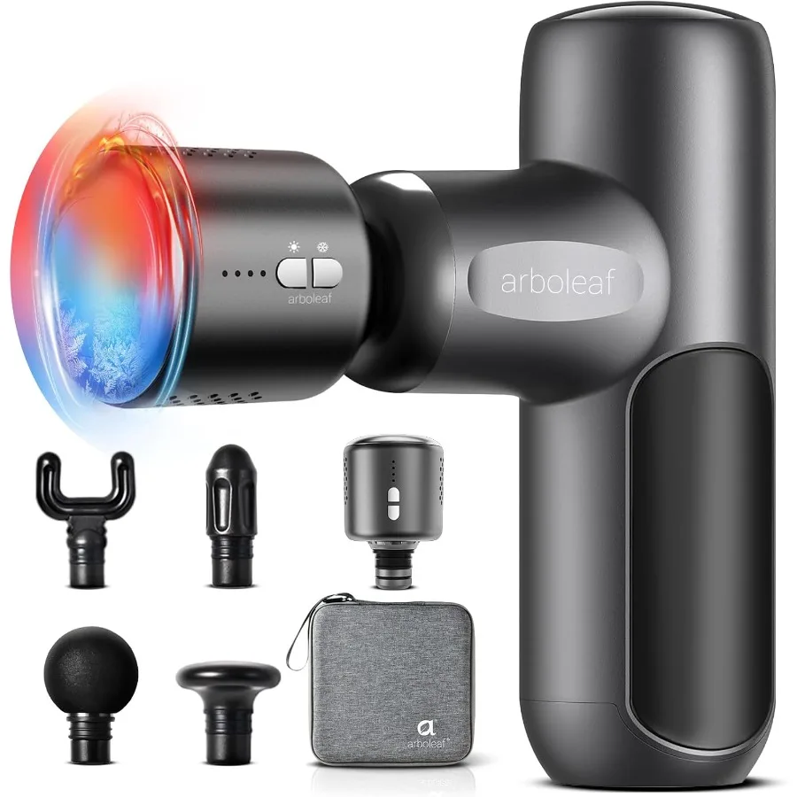 مسدس تدليك ثيرماكول صغير لتخفيف آلام الظهر: علاج قرع ساخن وبارد مع تصميم ساخن للسفر كتلة محمولة هادئة #1