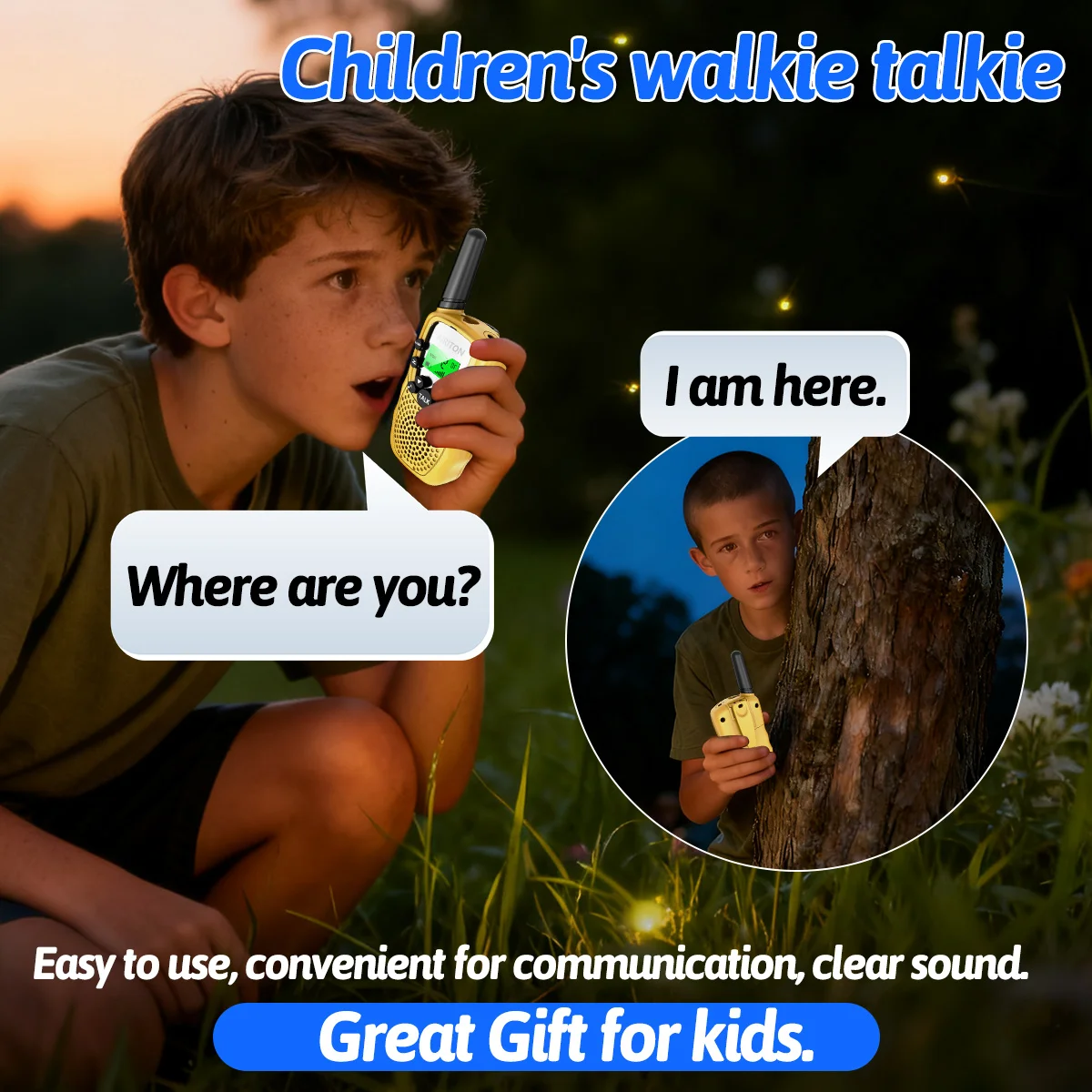 2 قطعة AIRITON T388 الاطفال اسلكية تخاطب PMR/FRS HD الصوت 10 دعوة لهجة طويلة المدى المحمولة اتجاهين هام راديو الأطفال هدية الكريسماس