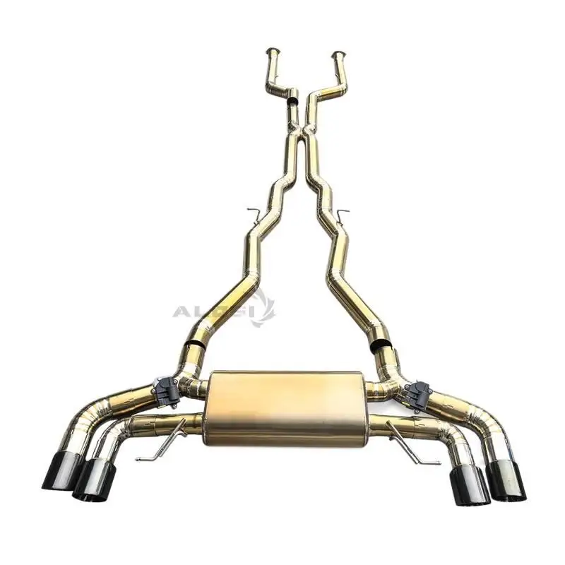 

Titanium Alloy Exhaust Cat-back for M5 G90 4.4T 2025+ With Valve Auto Racing Pipes Exhaust System
