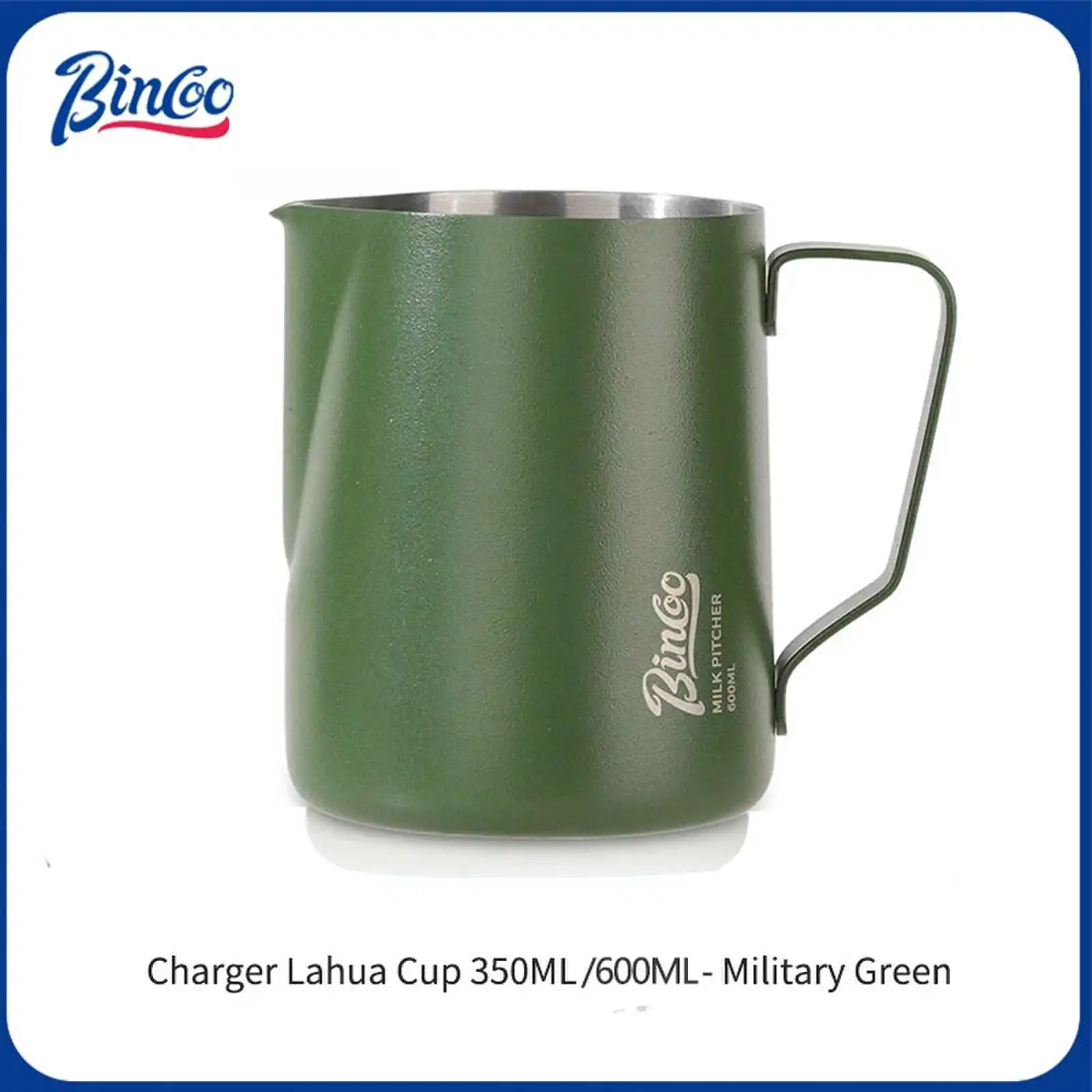 

BINCOO Coffee Latte Cup 350ml/600ml Dot Latte Cup Stainless Steel Professional Family Essential Coffee Container