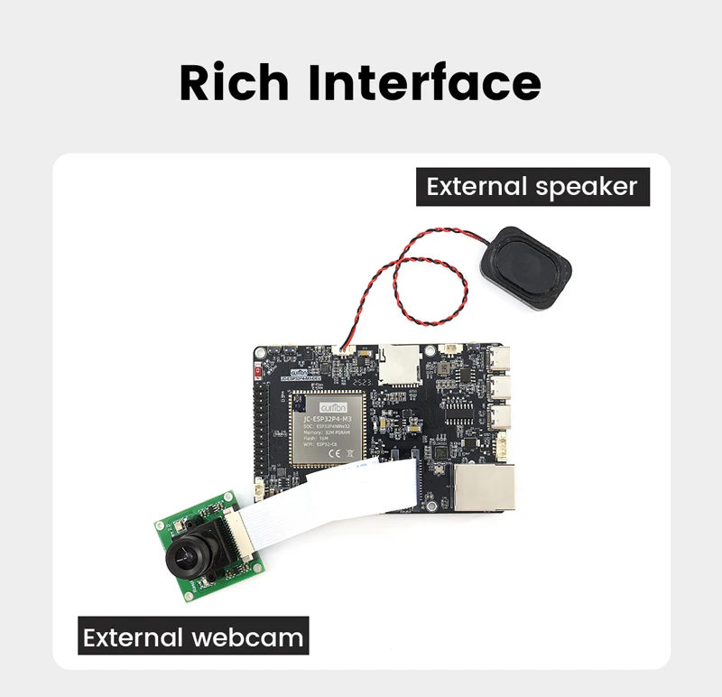 ESP32-P4 Modul mit Unterstützung für WiFi6 BT5 / BLE RJ45 Basierend auf ESP32-P4 ESP32-C6 Entwicklungsboard 32M PSRAM 16MB Flash für Arduino IDE – Detail 7
