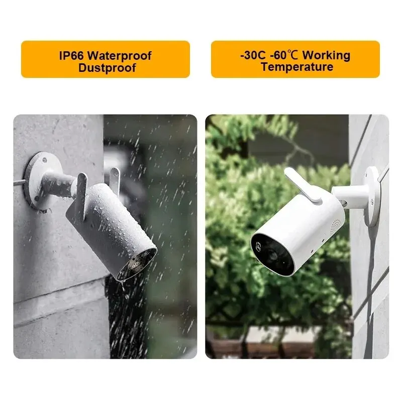 Xiaomi Wifi Smart Outdoor Camera Aw300 2K Full Color Nachtzicht Ip66 Waterdichte Videobewaking Webcam Home Security Camera