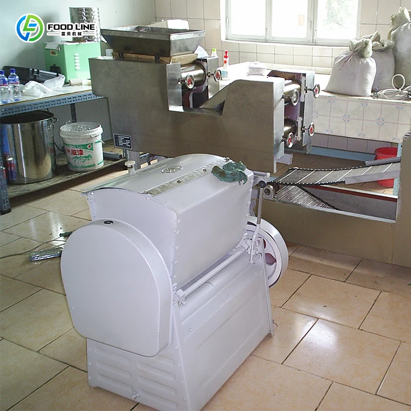 Custom High Capacity Industrial Instant Noodle Maker Machine Automatic Fried Noodle Production Line Factory Direct