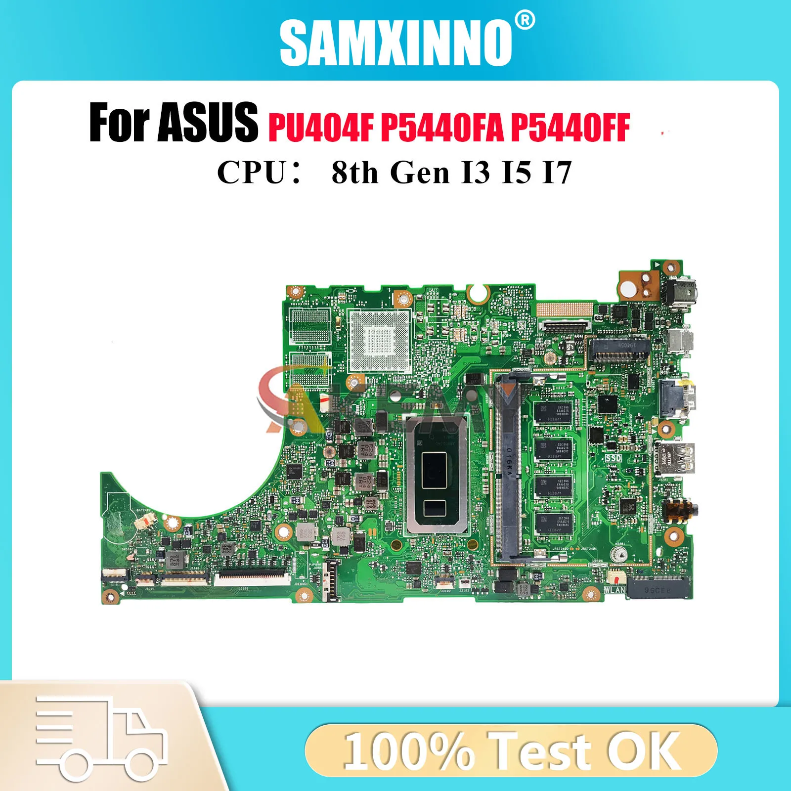 

P5440FA Laptop Motherboard For ASUS ProArt P5440FA P5440FF PU404F P5440F Notebook Mainboard With I3 I5 I7 CPU 100% tests OK stk