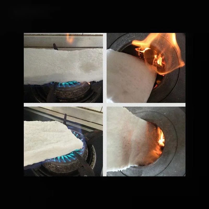 Manta de fibra cerámica que contiene circonio, 40mm, 50mm de espesor, puede soportar alta temperatura, algodón de aislamiento térmico 1500 C