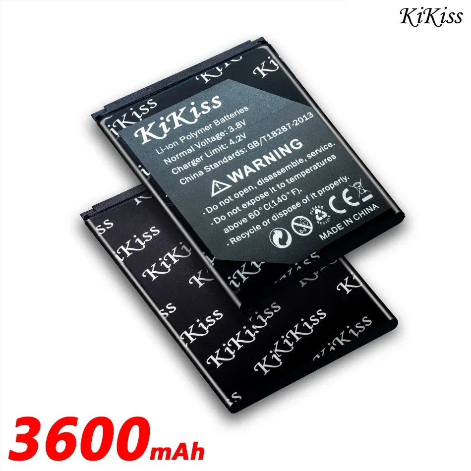 KiKiss Mobile Phone 3600mAh Battery For Samsung Galaxy Win i8552 i8520 i8558 i8550 i869 i8530 E500 GT-i8552 GT-i8530 EB585157LU