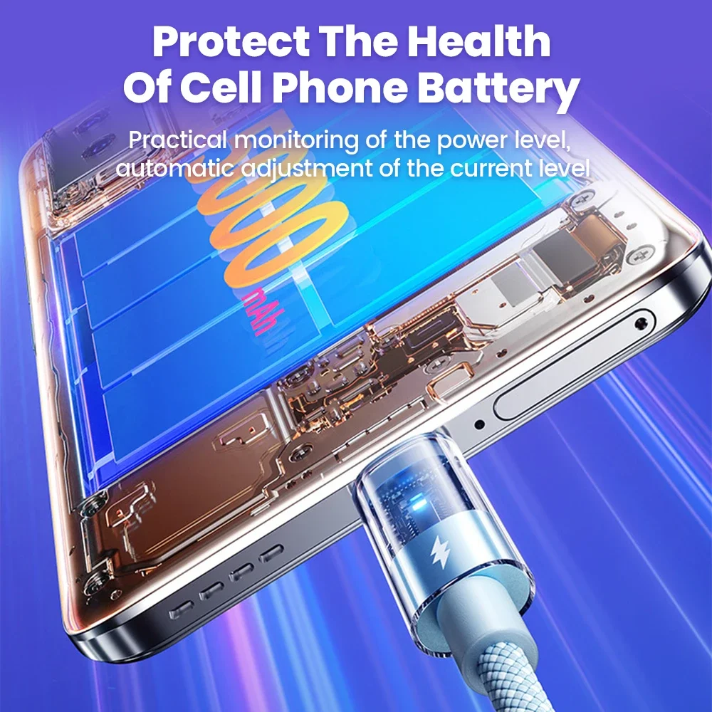 Olaf 100 واط USB نوع C إلى USB C كابل آيفون 16 15 ماك بوك باد سامسونج Xiaomi PD شحن سريع شاحن الحبل سريع USB C كابل