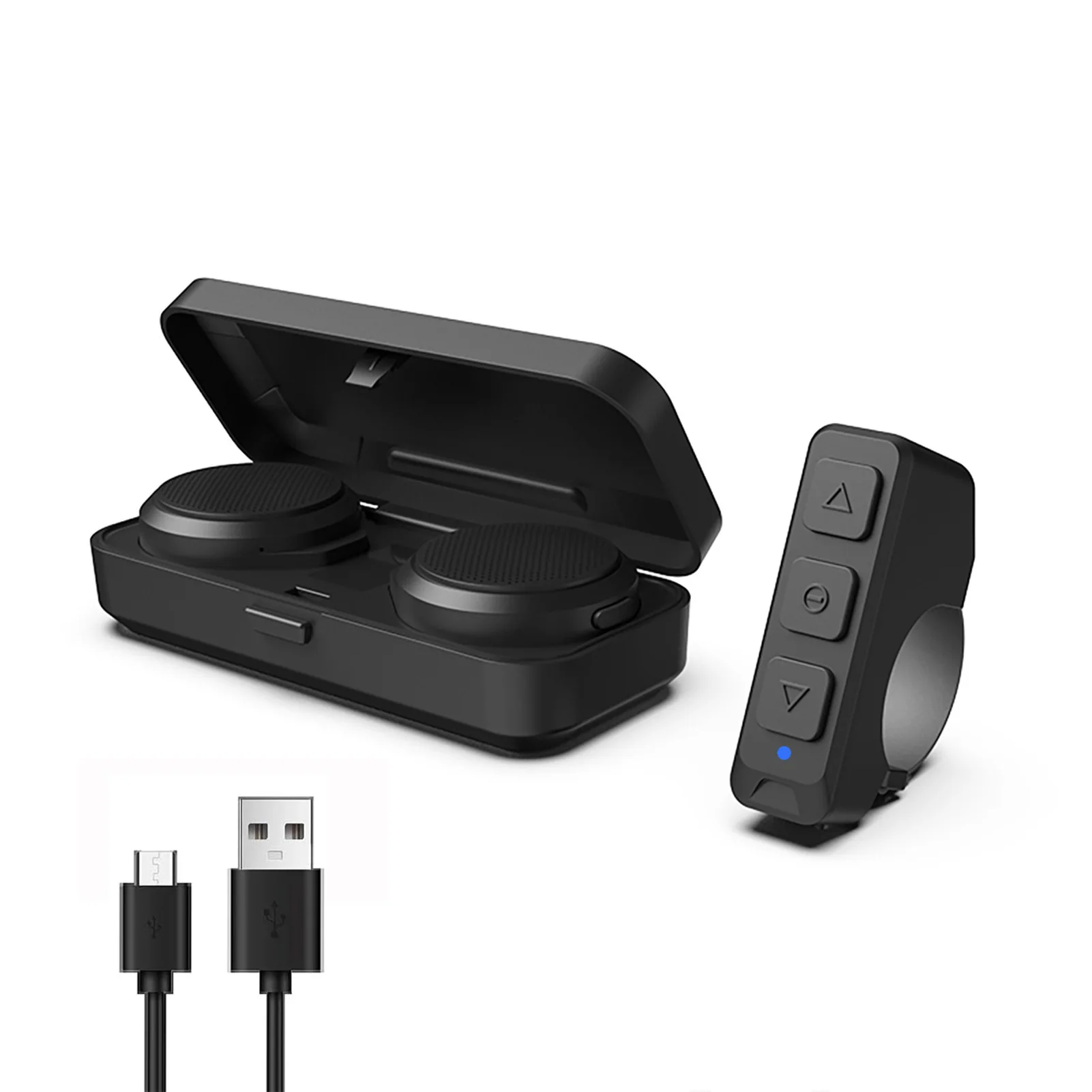 

H360 мотоциклетный шлем Bluetooth-гарнитура Беспроводная гарнитура для мотоциклетного шлема Стерео музыка Bluetooth версия V5.3