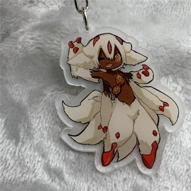 LLavero de Anime Faputa, llavero acrílico, correa, figura, accesorios colgantes, 6cm
