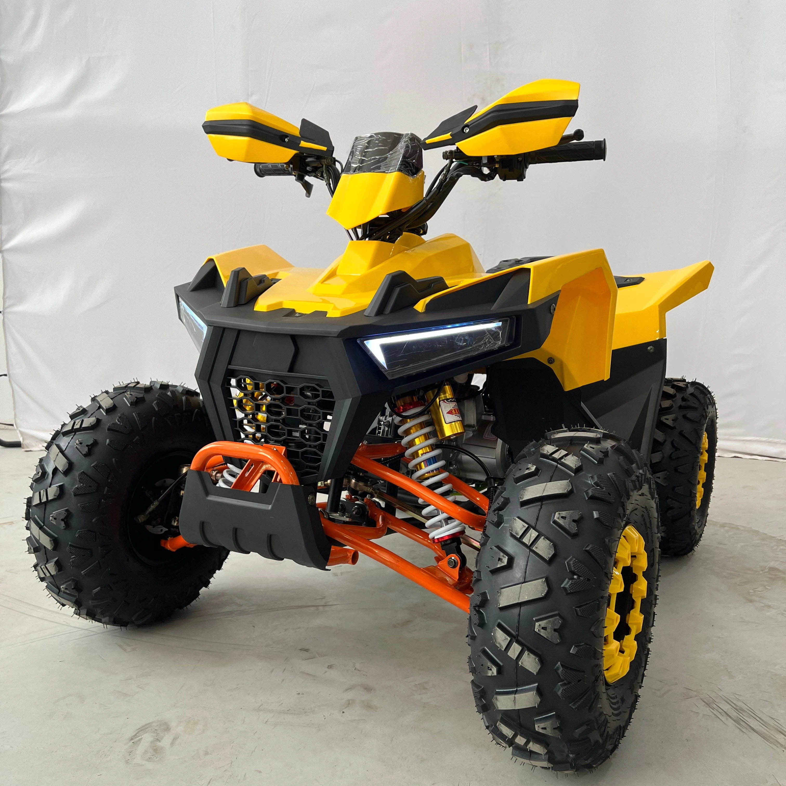 China Factory High Quality 125cc 4 Wheeler ATV 4 Stroke Semi-Automatic Chain Drive 2WD Transmission System New CE Certified