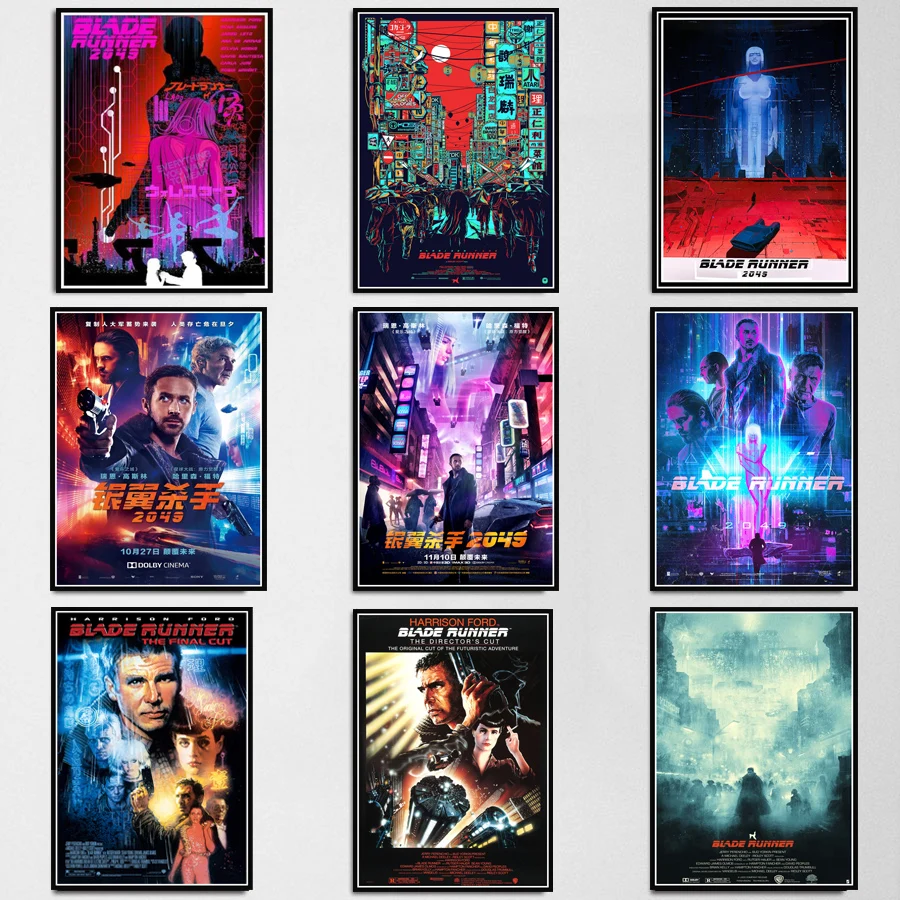 Poster Prints Custom Blade Runner 2049 Movie Film Gift Modern Comic Painting Canvas Art Wall Pictures Home Decor obrazy plakat