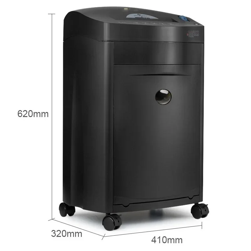 new Upgrade 27L Paper Shredder High-power Large-scale Commercial Electric Office Household Shredded CD Card Staples 40 Points