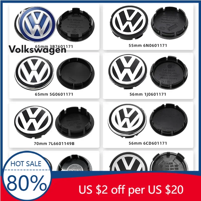 

Для Volkswagen VW, 4 шт., 55 мм, 56 мм, 65 мм, 70 мм, декоративные колпачки на центральные отверстия колесных дисков, аксессуары для стайлинга автомобилей, для VW Volkswagen Golf, Shar