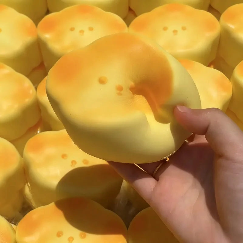 Squishy Dog Bread Squeeze Toy Soft Stress Relief Langsam steigendes sensorisches Zappeln für Angst ADHS Autismus Geschenke für Kinder Erwachsene